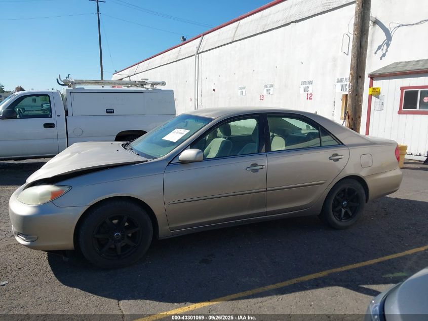 2003 Toyota Camry Le VIN: JTDBE32KX30152382 Lot: 43301069