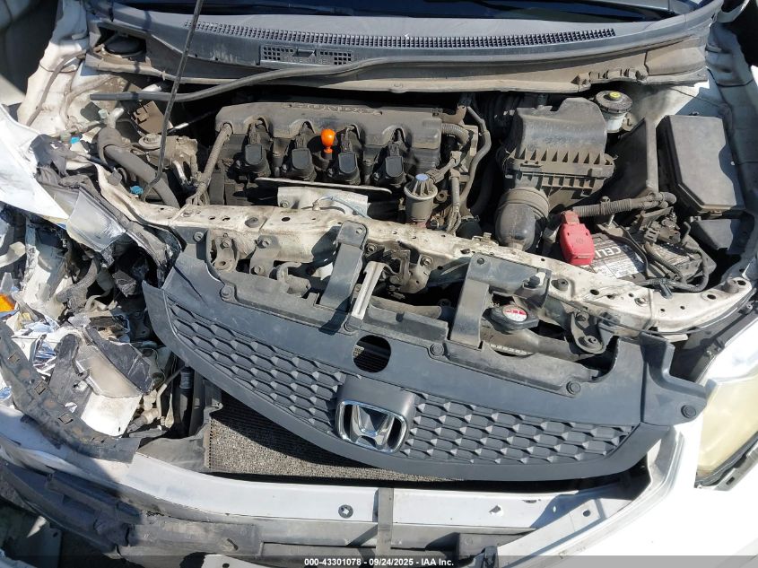 2013 Honda Civic Ex-L VIN: 2HGFG3B01DH501924 Lot: 43301078