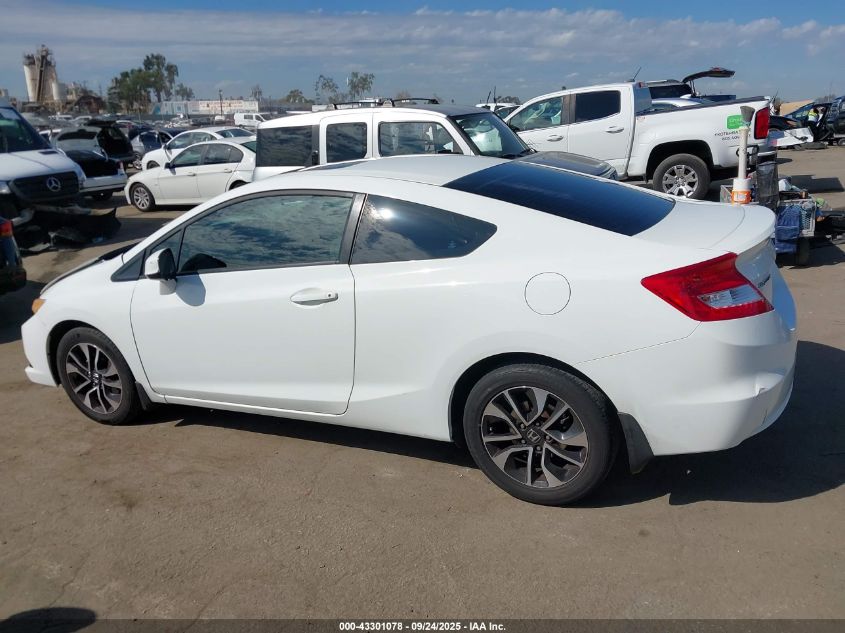 2013 Honda Civic Ex-L VIN: 2HGFG3B01DH501924 Lot: 43301078