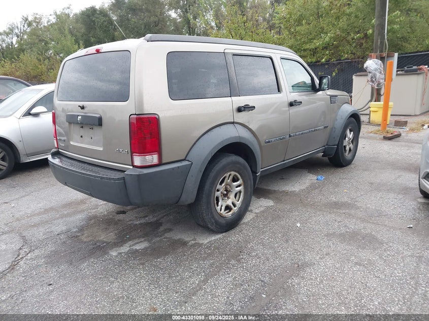 1D8GU28K77W583955 2007 DODGE NITRO photo no. 4