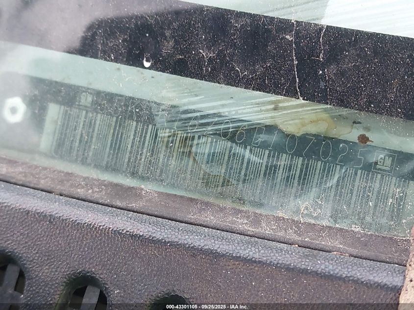 2006 GMC Yukon Xl 1500 Slt VIN: 3GKFK16Z06G107025 Lot: 43301105