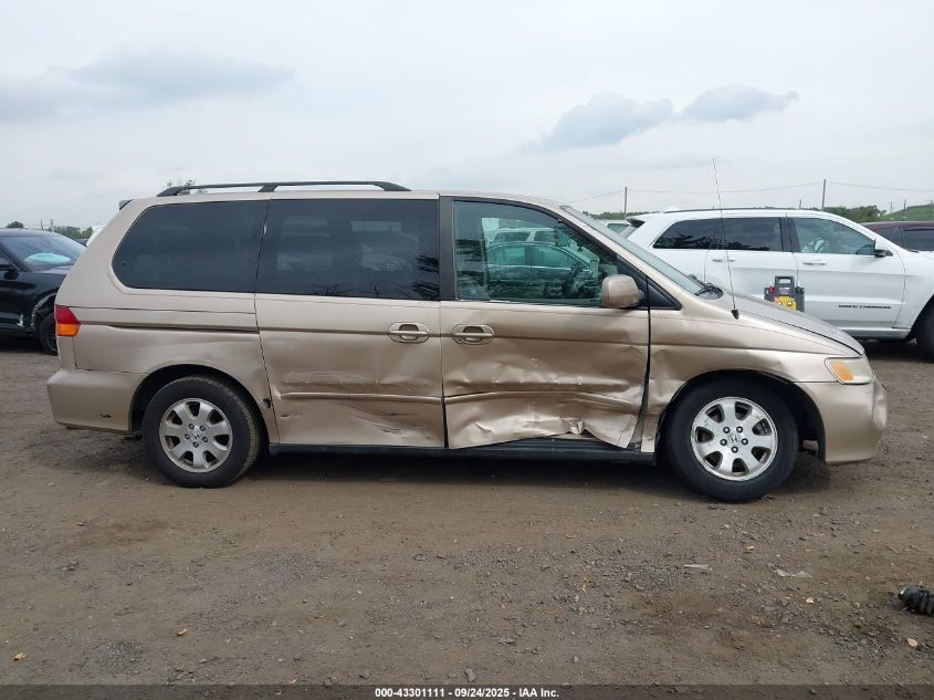 2002 Honda Odyssey Ex VIN: 2HKRL18622H556717 Lot: 43301111