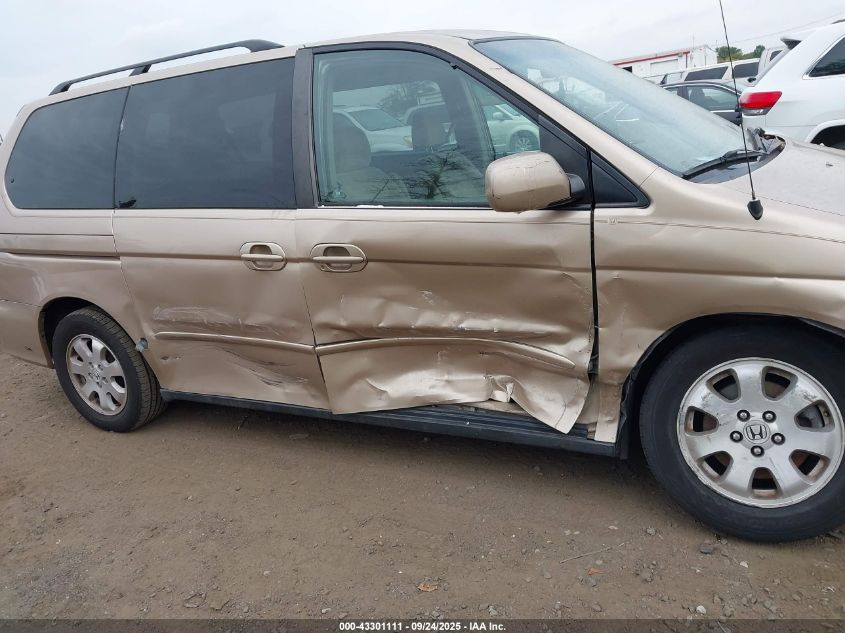 2002 Honda Odyssey Ex VIN: 2HKRL18622H556717 Lot: 43301111