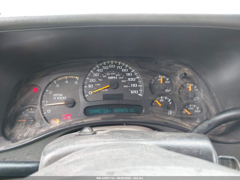 2003 Chevrolet Silverado 2500Hd Ls VIN: 1GCHK231X3F253969 Lot: 43301114