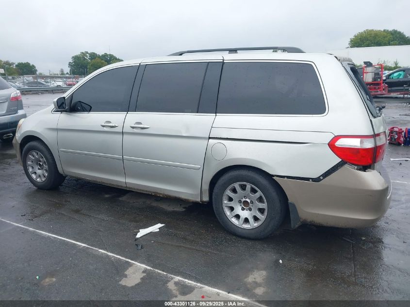 2006 Honda Odyssey Ex-L VIN: 5FNRL38606B429531 Lot: 43301126