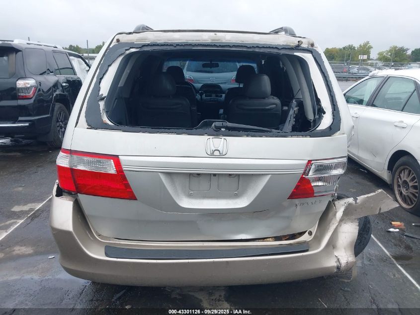 2006 Honda Odyssey Ex-L VIN: 5FNRL38606B429531 Lot: 43301126