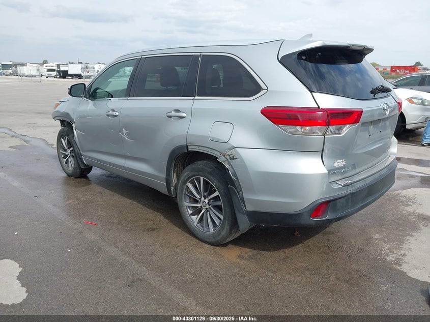2018 TOYOTA HIGHLANDER XLE - 5TDJZRFH0JS869854