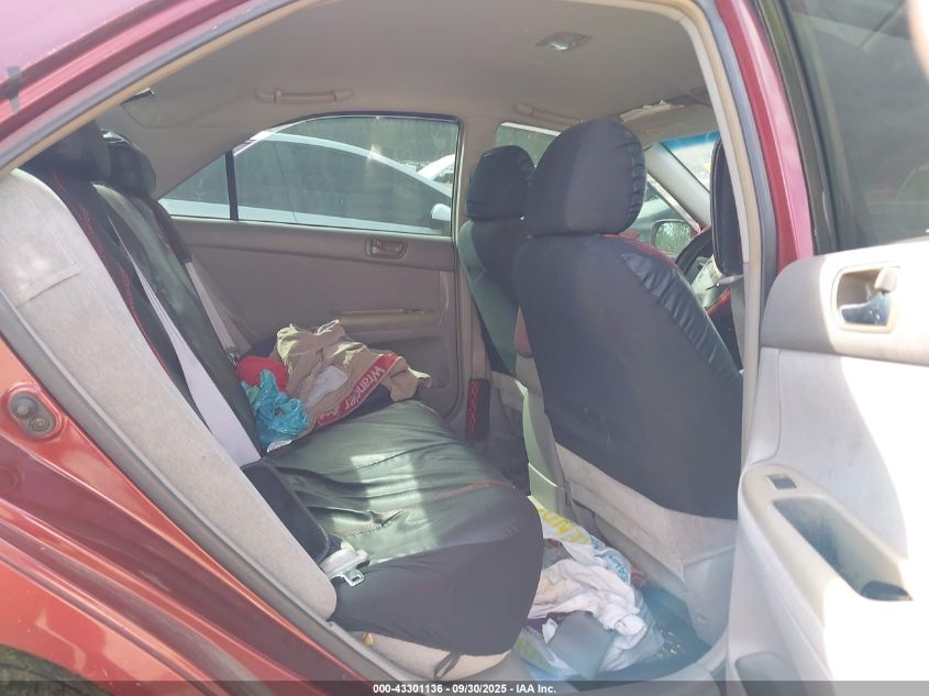 2002 Toyota Camry Le VIN: 4T1BE32K72U094346 Lot: 43301136