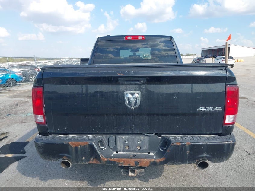 2017 Ram 1500 Express 4X4 6'4 Box VIN: 1C6RR7FT9HS789618 Lot: 43301181