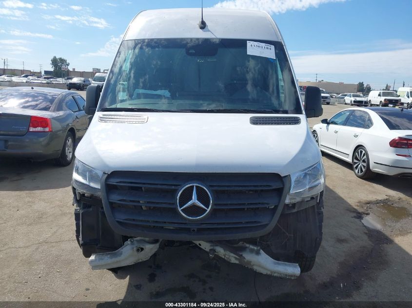 2024 Mercedes-Benz Sprinter 2500 High Roof 4-Cyl Diesel Ho VIN: W1Y4NDHY3RT163561 Lot: 43301184