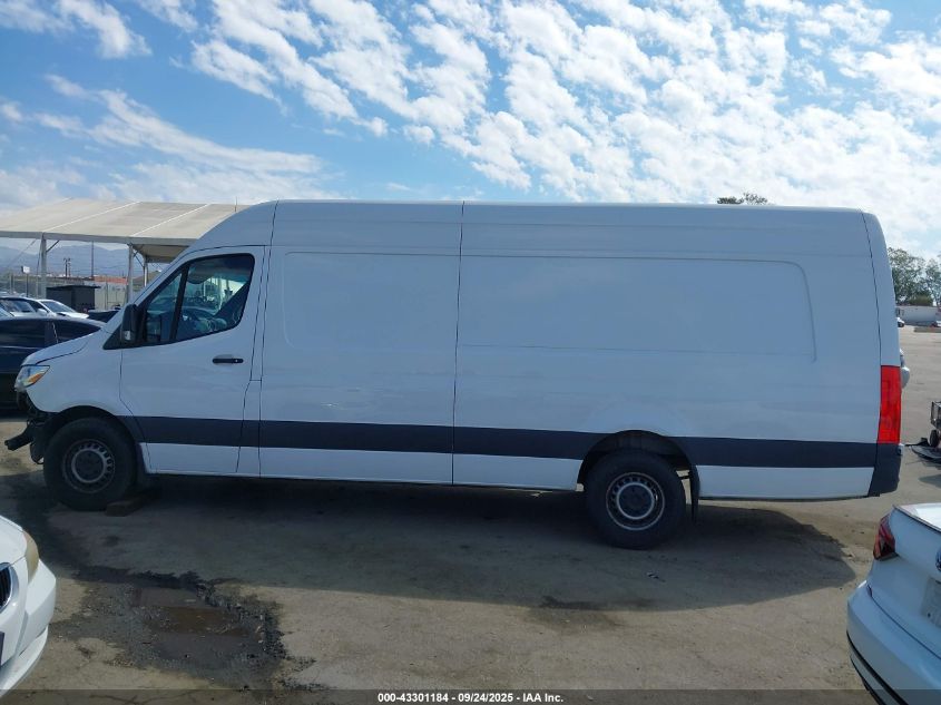 2024 Mercedes-Benz Sprinter 2500 High Roof 4-Cyl Diesel Ho VIN: W1Y4NDHY3RT163561 Lot: 43301184