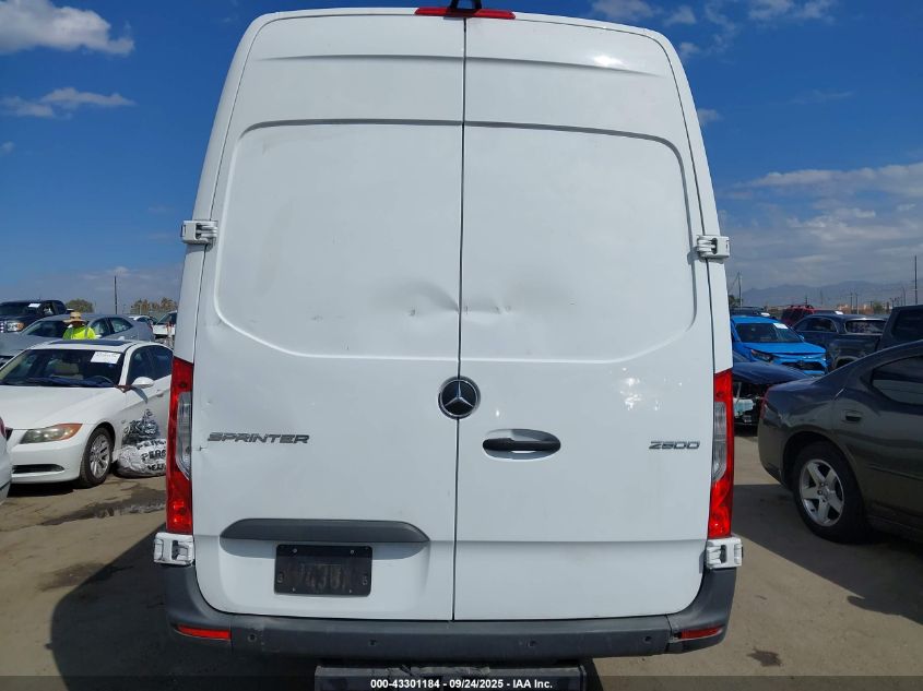 2024 Mercedes-Benz Sprinter 2500 High Roof 4-Cyl Diesel Ho VIN: W1Y4NDHY3RT163561 Lot: 43301184