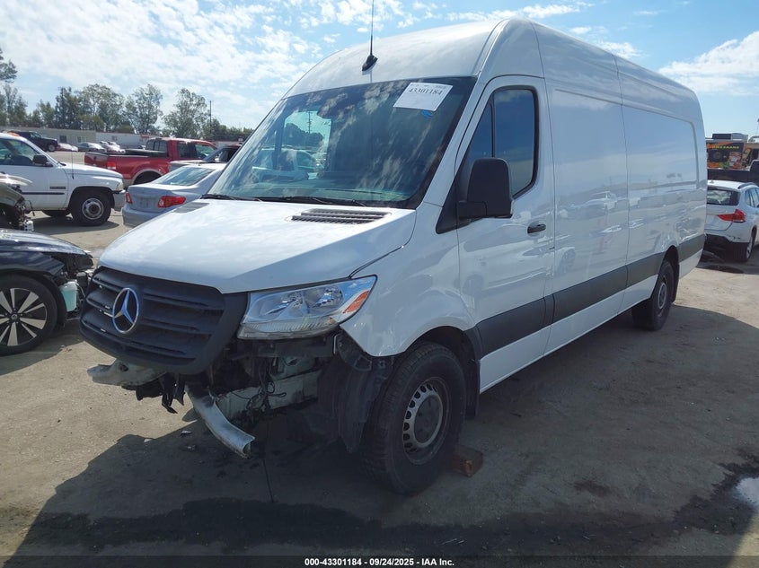Vin: w1y4ndhy3rt163561, lot: 43795804, mercedes-benz sprinter 2500 high roof 4-cyl diesel ho 20242