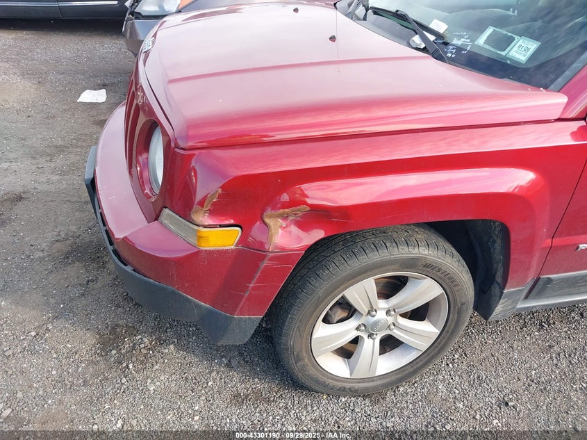 2014 JEEP PATRIOT LATITUDE 1C4NJRFB2ED739208