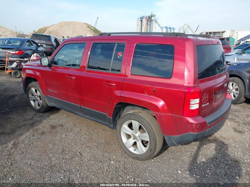 2014 JEEP PATRIOT LATITUDE 1C4NJRFB2ED739208