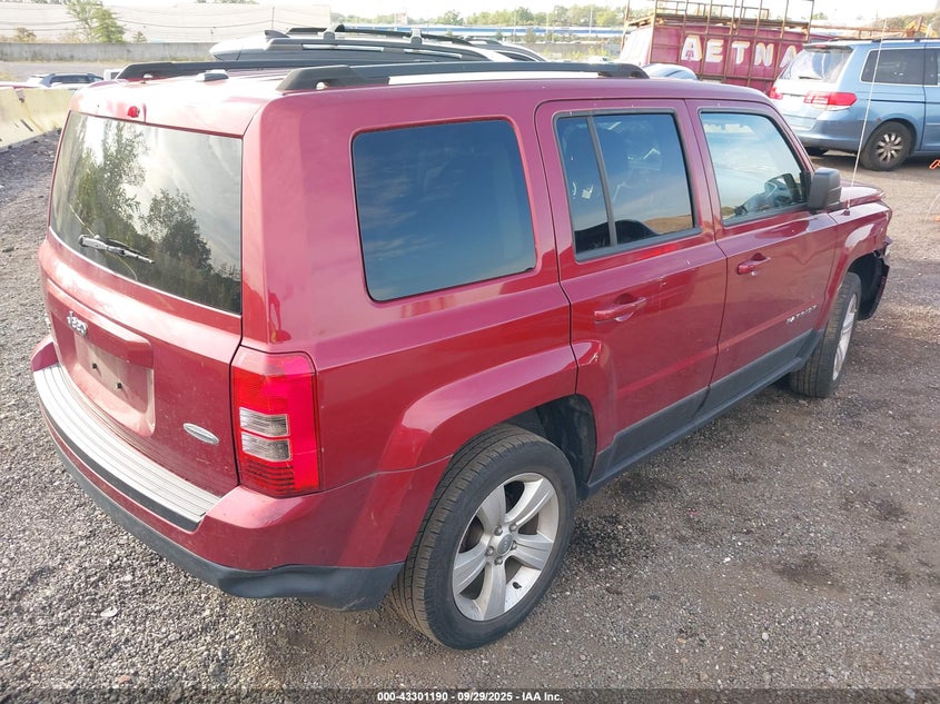 2014 JEEP PATRIOT LATITUDE 1C4NJRFB2ED739208