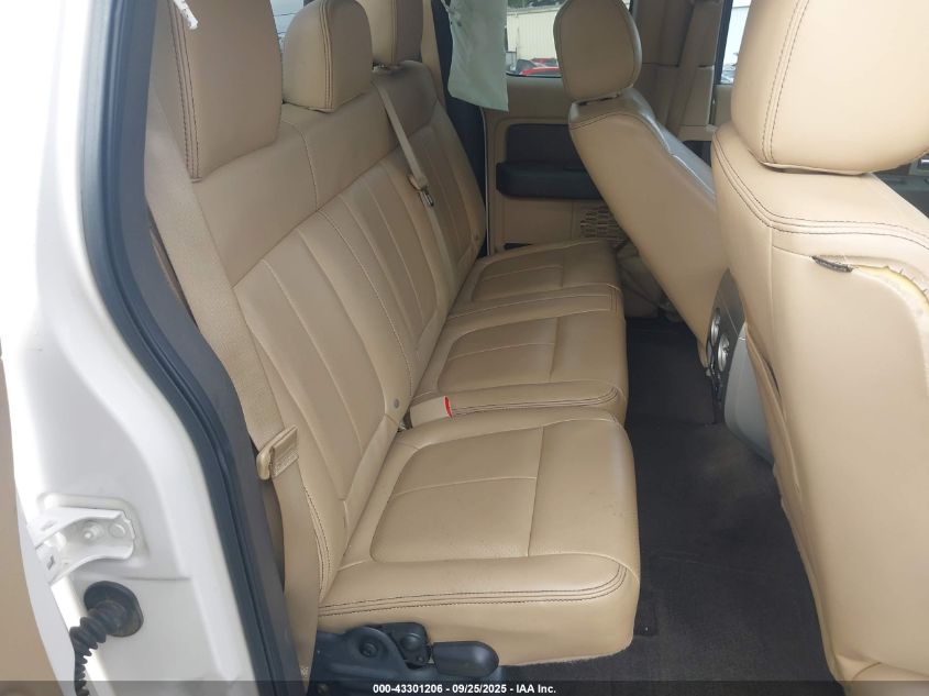 2012 Ford F-150 Lariat VIN: 1FTFX1EF3CKE15573 Lot: 43301206