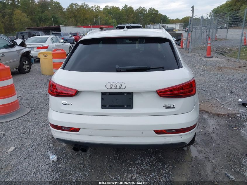 2018 Audi Q3 2.0T Premium/2.0T Sport Premium VIN: WA1ECCFS4JR009590 Lot: 43301211