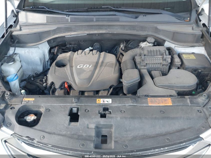 2014 Hyundai Santa Fe Sport 2.4L VIN: 5XYZU3LB3EG206926 Lot: 43301222