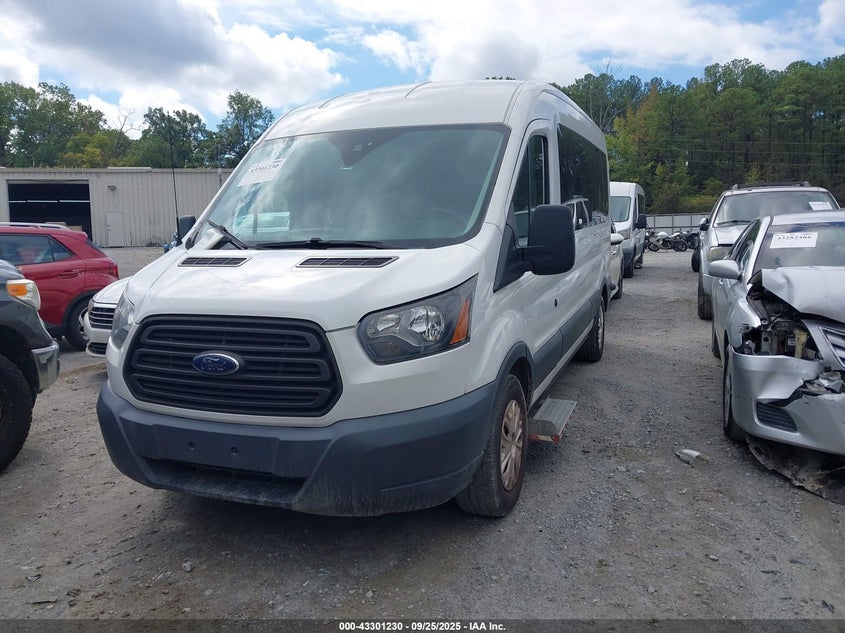 Vin: 1fbzx2cm0hkb02576, lot: 43795850, ford transit t-350 20172