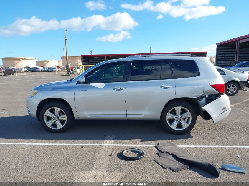 2008 Toyota Highlander Limited VIN: JTEDS42A982044017 Lot: 43301239