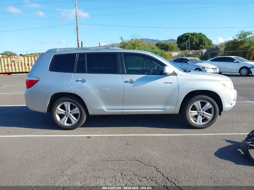 2008 Toyota Highlander Limited VIN: JTEDS42A982044017 Lot: 43301239
