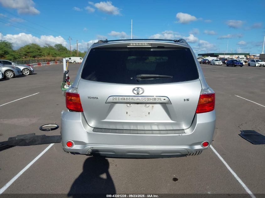 2008 Toyota Highlander Limited VIN: JTEDS42A982044017 Lot: 43301239