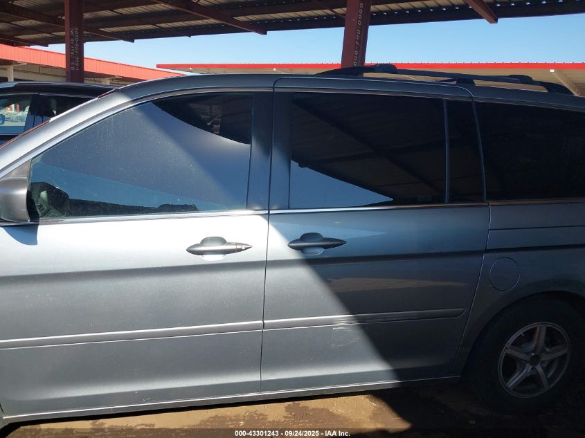 2007 Honda Odyssey Touring VIN: 5FNRL38897B005672 Lot: 43301243