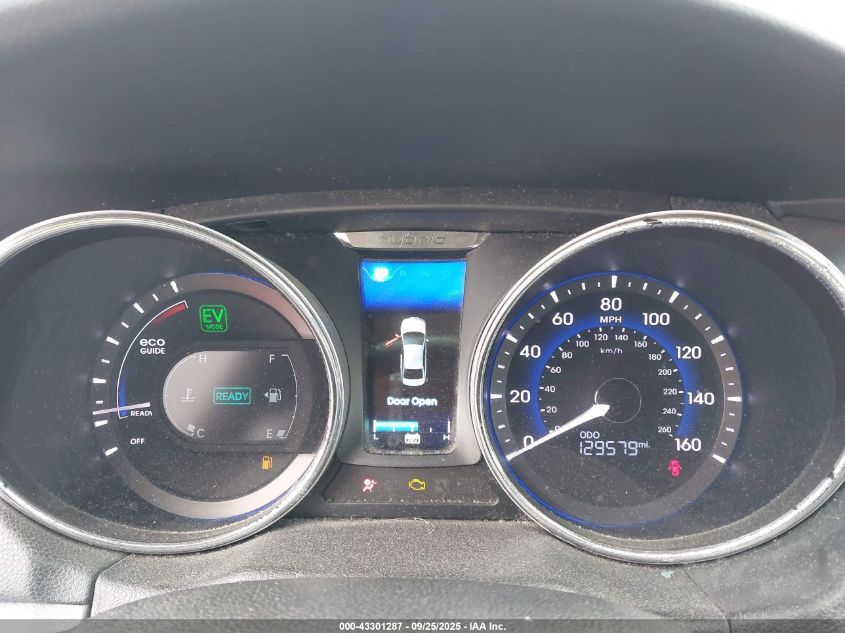 2013 Hyundai Sonata Hybrid VIN: KMHEC4A48DA069990 Lot: 43301287