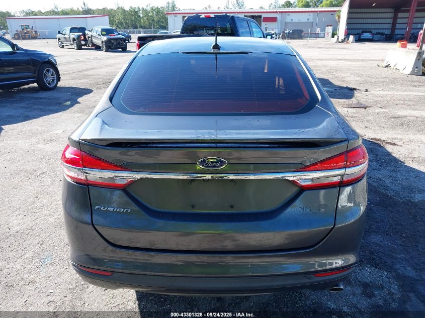 2017 Ford Fusion S VIN: 3FA6P0G7XHR304334 Lot: 43301328