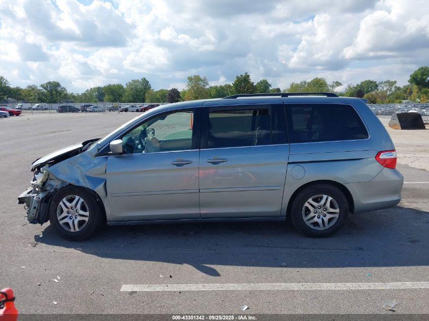 2006 Honda Odyssey Ex-L VIN: 5FNRL38756B109954 Lot: 43301342