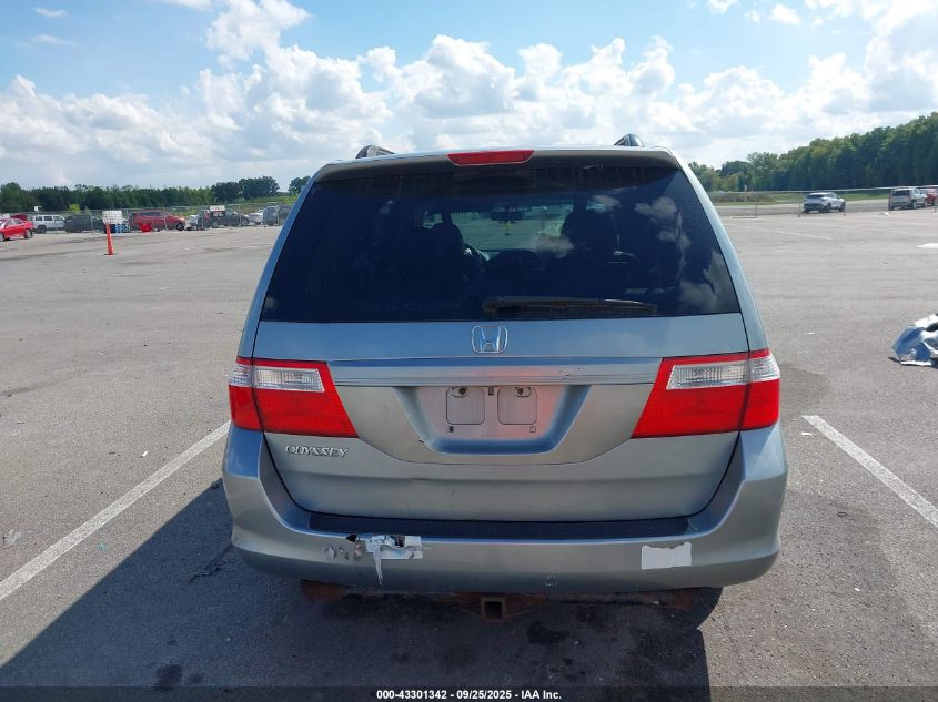 2006 Honda Odyssey Ex-L VIN: 5FNRL38756B109954 Lot: 43301342