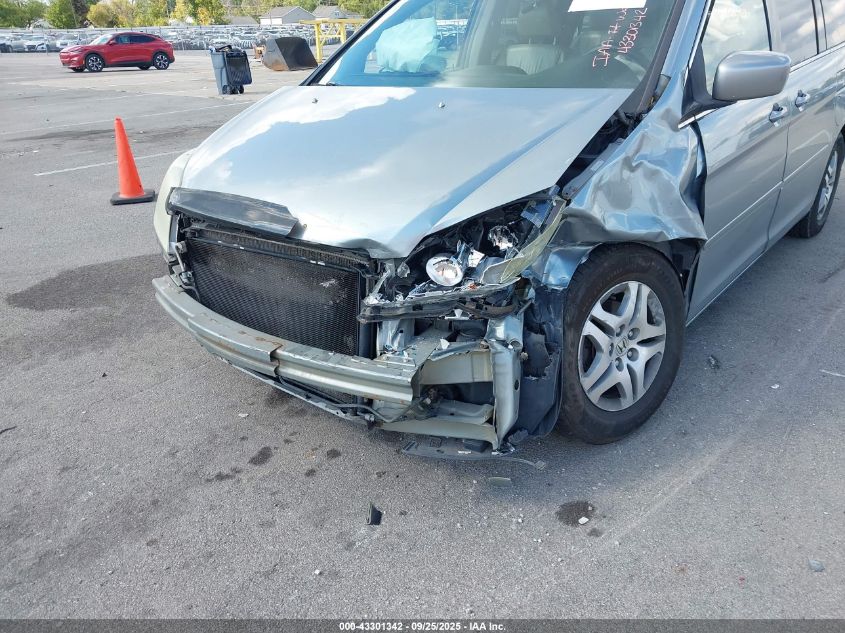 2006 Honda Odyssey Ex-L VIN: 5FNRL38756B109954 Lot: 43301342