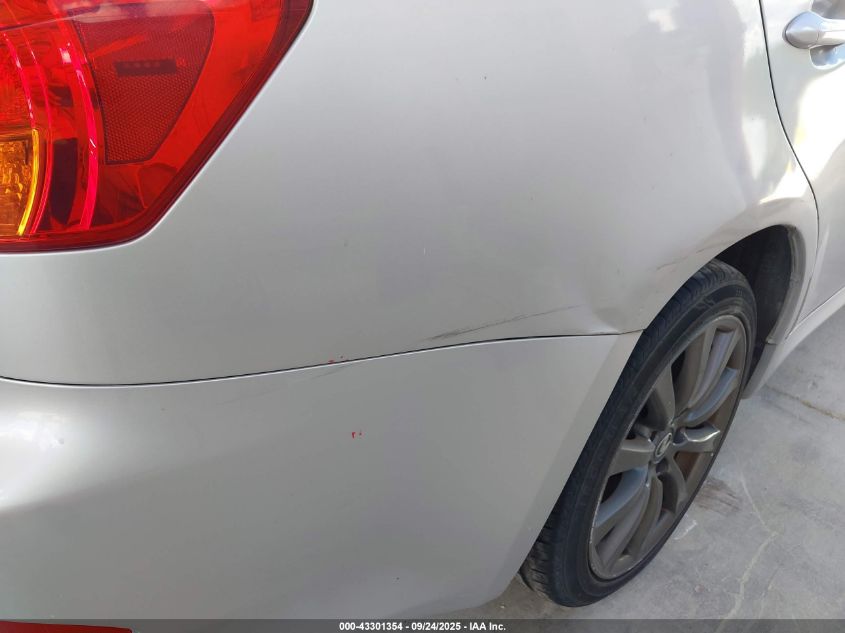 2006 Lexus Is 250 VIN: JTHCK262665007279 Lot: 43301354