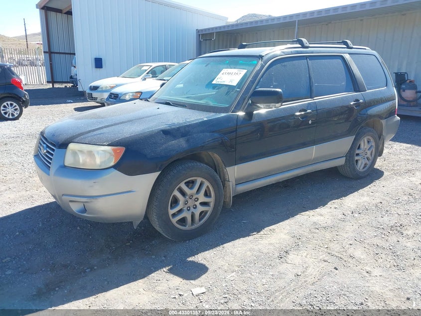 2007 Subaru Forester 2.5X L.l. Bean Edition black other gasoline JF1SG67687H728815 photo #3