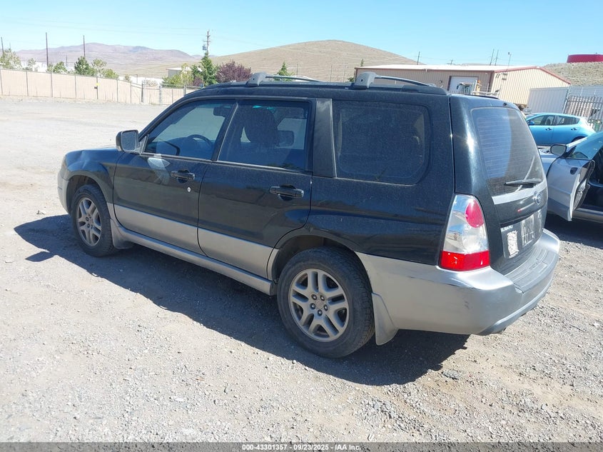 2007 Subaru Forester 2.5X L.l. Bean Edition black other gasoline JF1SG67687H728815 photo #4