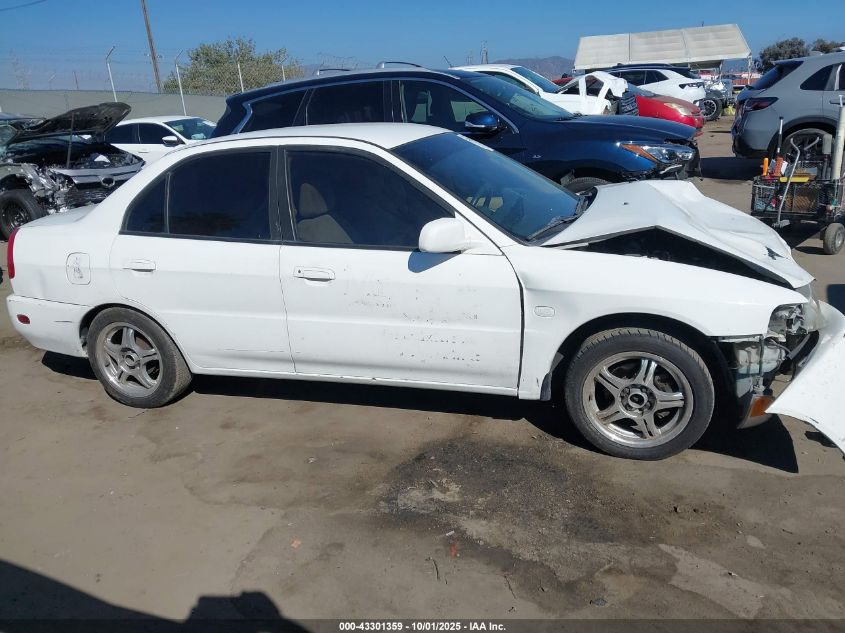 2001 Mitsubishi Mirage Ls VIN: JA3AY36C31U016573 Lot: 43301359