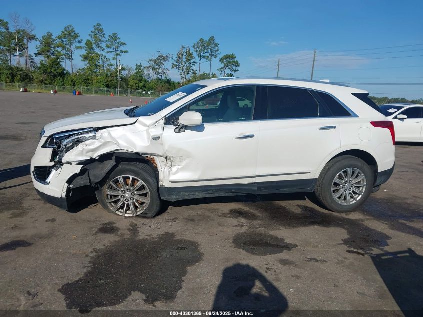 2018 Cadillac Xt5 Luxury VIN: 1GYKNCRS7JZ189320 Lot: 43301369