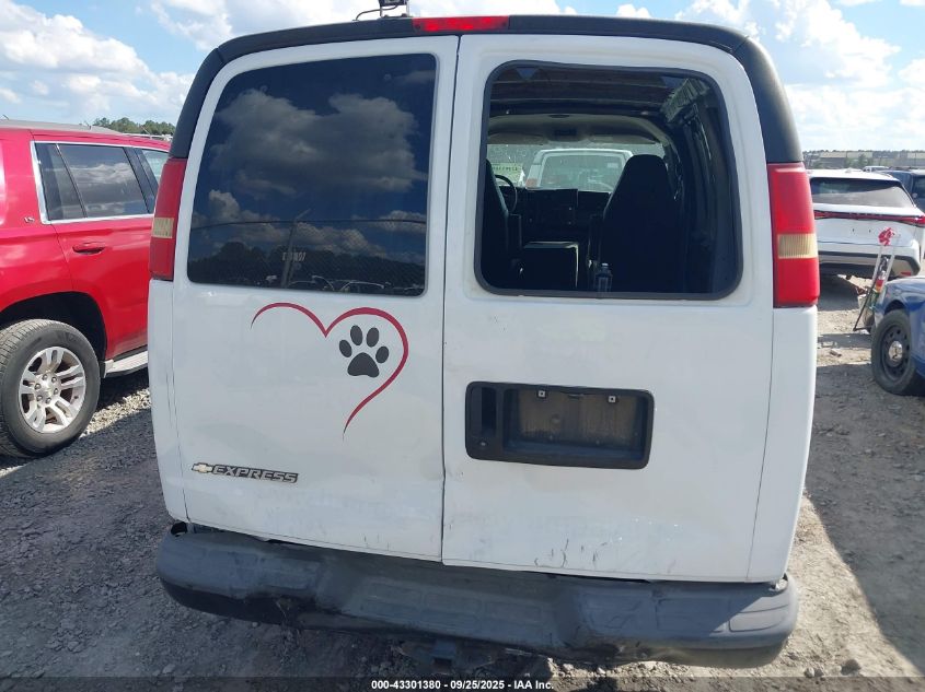 2007 Chevrolet Express Work Van VIN: 1GCGG25V471204668 Lot: 43301380