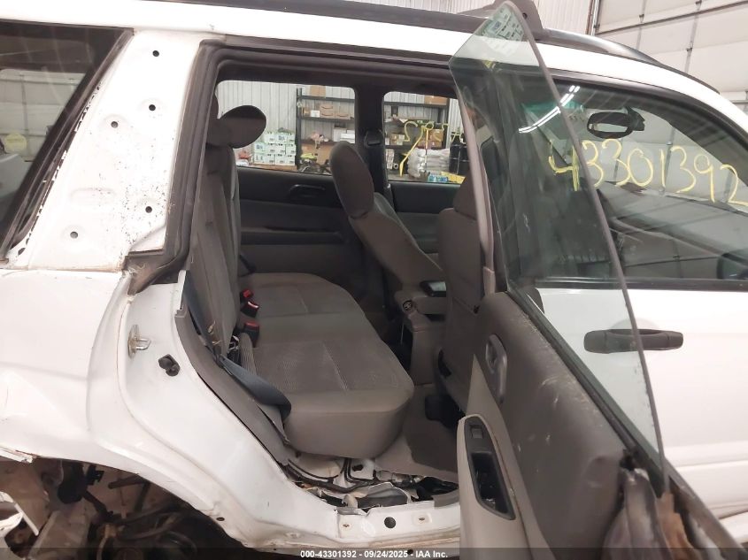 2006 Subaru Forester 2.5X VIN: JF1SG63606H738078 Lot: 43301392