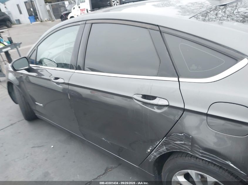 2019 Ford Fusion Hybrid Se VIN: 3FA6P0LU0KR175250 Lot: 43301434