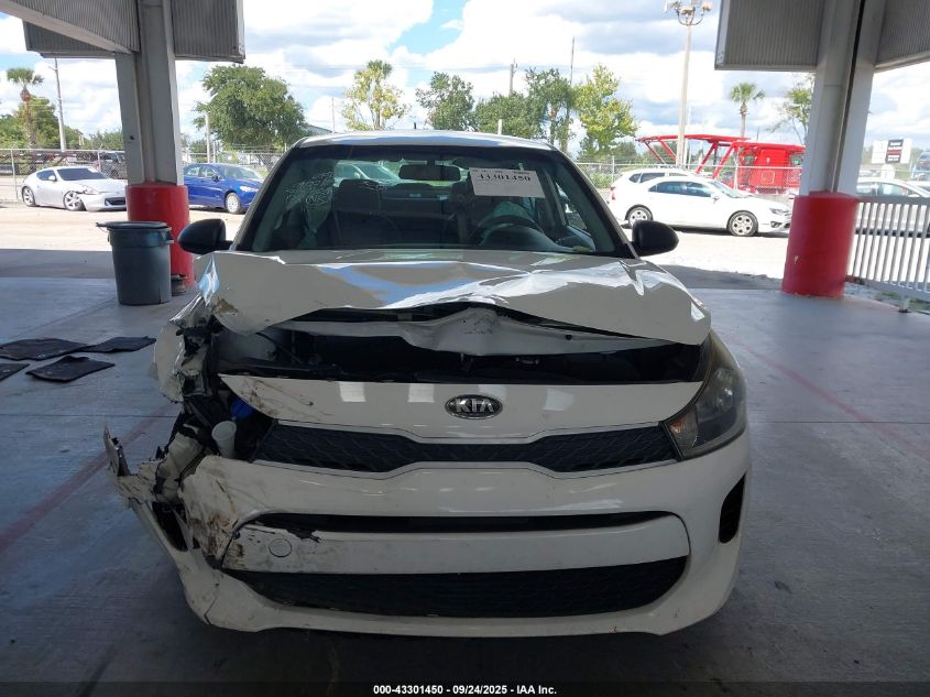 2018 Kia Rio Lx VIN: 3KPA24AB9JE081899 Lot: 43301450
