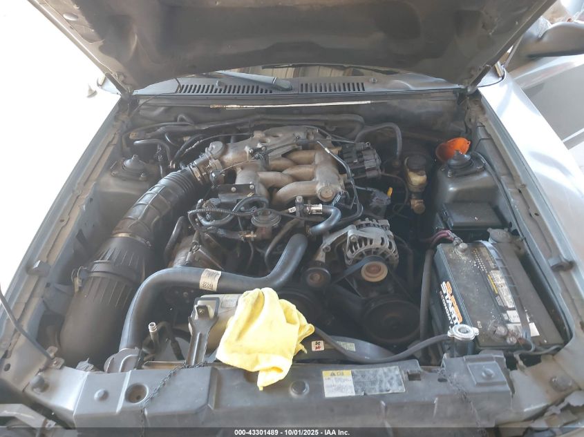 2002 Ford Mustang VIN: 1FAFP40402F186628 Lot: 43301489