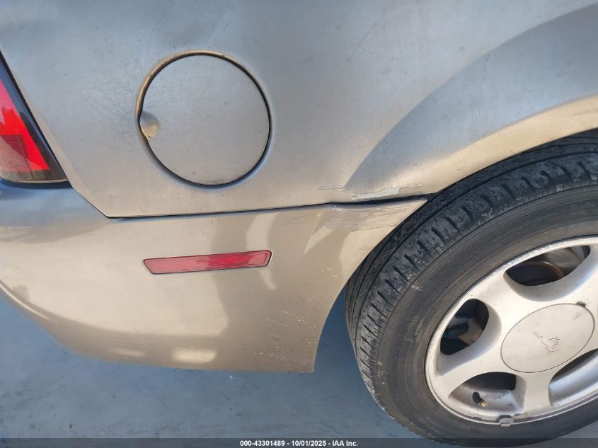 2002 Ford Mustang VIN: 1FAFP40402F186628 Lot: 43301489