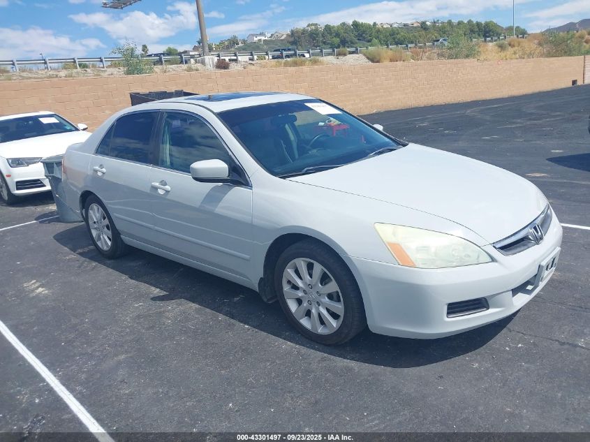 2006 Honda Accord Sdn Ex-L V6 VIN: 1HGCM66526A075584 Lot: 43301497