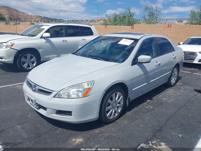 2006 Honda Accord Sdn Ex-L V6 VIN: 1HGCM66526A075584 Lot: 43301497