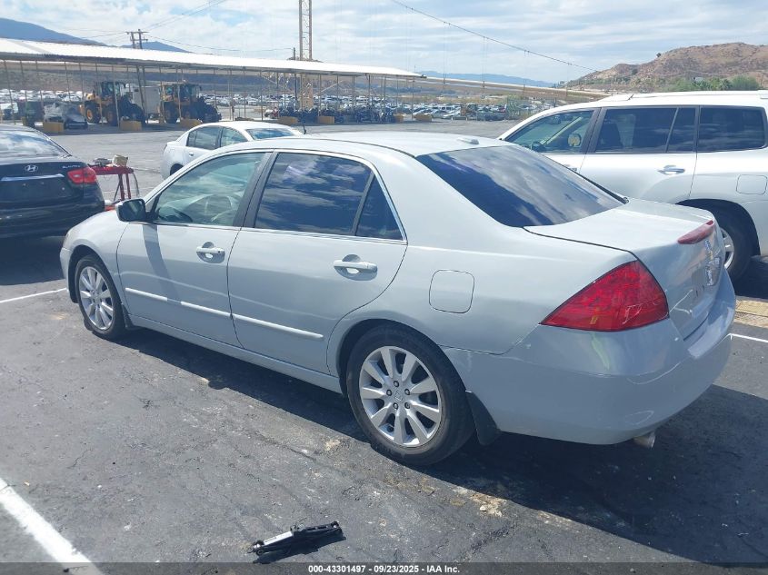 2006 Honda Accord Sdn Ex-L V6 VIN: 1HGCM66526A075584 Lot: 43301497