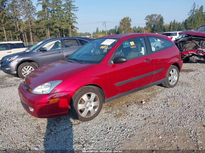 2001 Ford Focus Zx3 VIN: 3FAFP31301R251110 Lot: 43301528