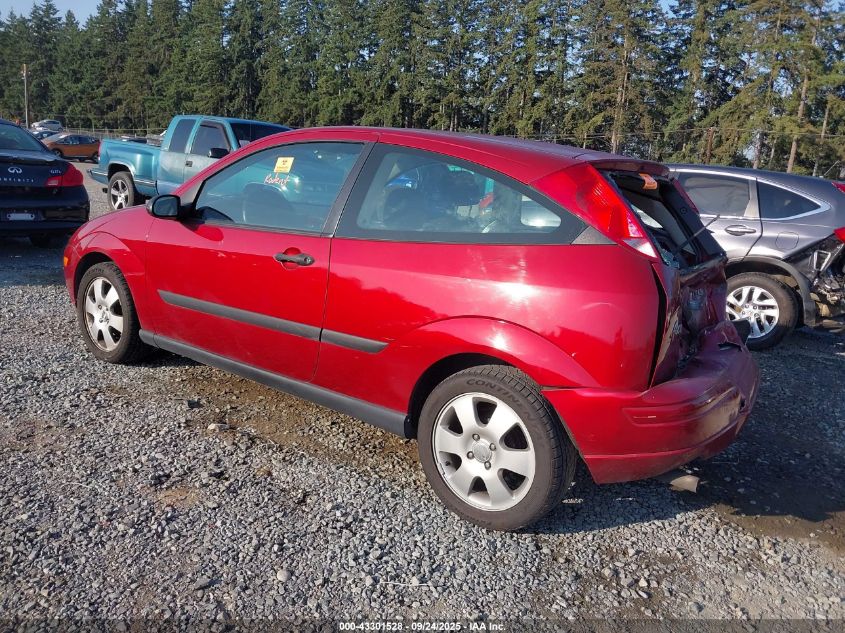 2001 Ford Focus Zx3 VIN: 3FAFP31301R251110 Lot: 43301528
