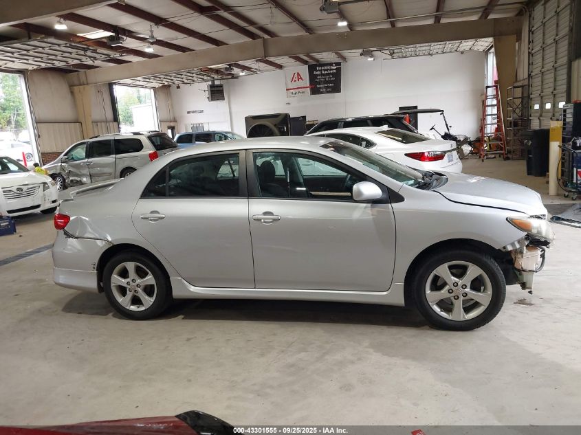 2011 Toyota Corolla S VIN: 2T1BU4EE3BC616678 Lot: 43301555